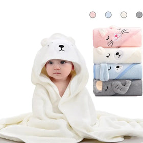 Toddler infant Bathrobe Bath Towel Boy Girl